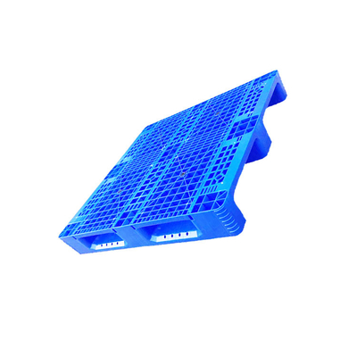 Blauwe HDPE pp Antislippallet Plastic Pallet 1100 X 1100 X 155 voor Voedselfabriek