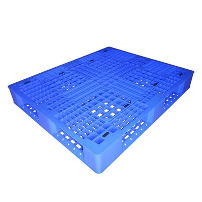 HDPE Kunststof Pallets 1.2x1m Stevige Hoogste Rackable-Pallet voor Pakhuis0.8t Statische Lading