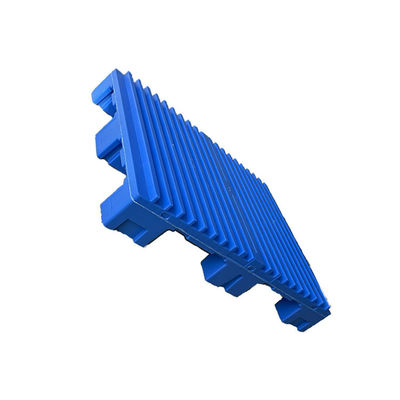 HDPE 1060x750 Rackable het Plastic Onder ogen gezien Dubbel van de Pallets4000kg Logistiek