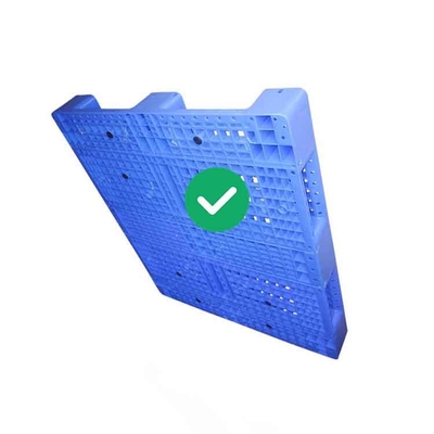 Hygiënische 2T laden Nestable Plastic Pallets1300x1100 PE voor de Voedselindustrie
