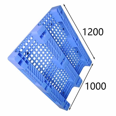 Gesloten Vlakke HDPE 1200 X 1000 X 150mm van de Dek Op zwaar werk berekende Plastic Pallet