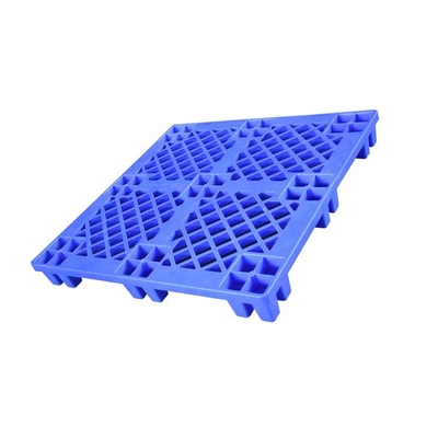 1100 X 1100 X 145 Blauwe HDPE Plastic Pallet6.6kg Nestable Pallet voor Voedsel