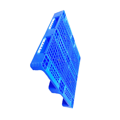 Recycleerde de Blauwe HDPE 1100 X 1100 van de voedselfabriek Plastic Pallet 100% Plastic Palletleverancier