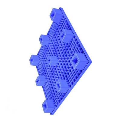 Blauwe HDPE PE de Vormpallet van de Net Vlakke Injectie 1000 X 1000 Mm Nestable voor Voedselfabriek