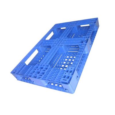 HDPE de Blauwe Euro Kunststof Kunststof Pallet van het Pallets48x32 Pakhuis