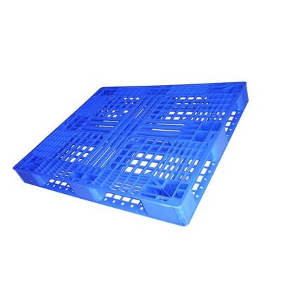 Corrosiebestendig HDPE van de Netoppervlakte Kunststof Palletsblauw 1200*1000mm