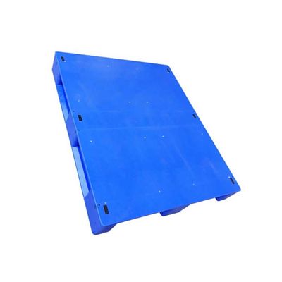 Blauwe van de de Ladingseconomie van 6T Statische Kunststof Pallets 120 X 100cm Blauwe Kunststof Pallets