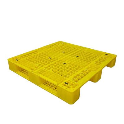Gele Kunststof Pallets 110x110cm Kunststof Euro Stijl van Opslagpallets