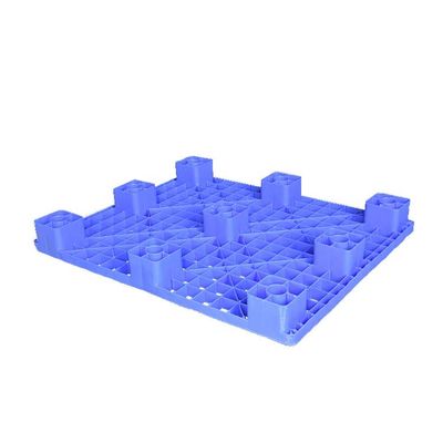 Dynamische Ladings600kg Blauwe Kunststof Pallets 1200 X 1000 voor Opslag