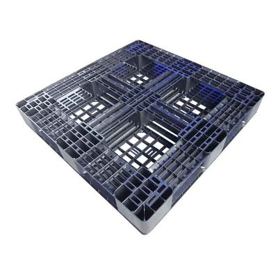 1100 X 1100 Kunststof Pallets Zwarte SGS Kunststof Verschepende Pallets