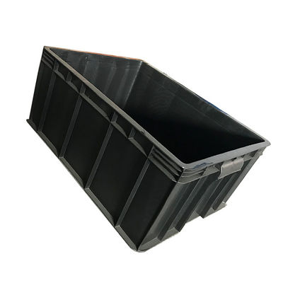 Opnieuw te gebruiken Zwarte Duurzame Kunststof Bewegende het Krat54*42 Antistatische PE van 1.9Kg