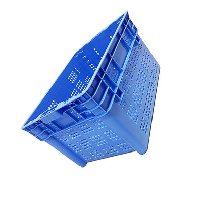 PE Nestable 23.6X15.7' Plastic Ergonomische Handvatten van het Omzetkrat voor Haven
