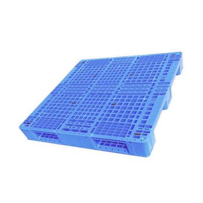 1100x1100 HDPE Stapelbare Plastic Pallet Dynamische 2.5T Blauwe 13.8Kg