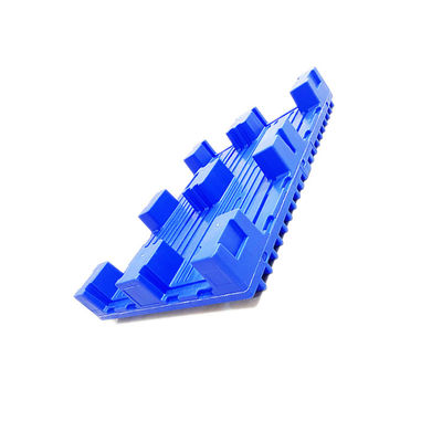 1065x750 HDPE van de drukindustrie Plastic Pallets17kg Rackable Plastic Pallet