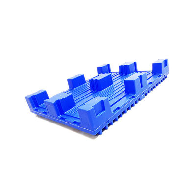 1065x750 HDPE van de drukindustrie Plastic Pallets17kg Rackable Plastic Pallet