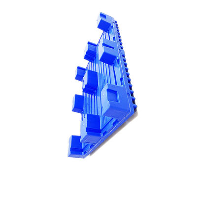 4 manierhdpe pp Injectie Gevormde Plastic de Industriepallet van het Pallets106x75 Pakhuis
