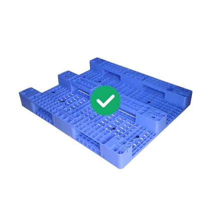 Ergonomische Nestable Hygiënische Plastic Dynamische HDPE 2000Kg van het Palletpakhuis