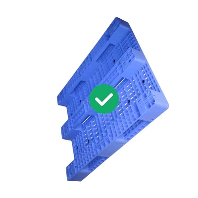PE de Stapelbare Dynamische Lading 130x110 van Pakhuis Plastic Pallets 2000Kg