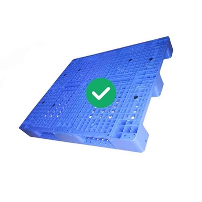 Ergonomische PE 5000Kg van de Open Dekpallet 1300x1100 laadt Hygiënisch