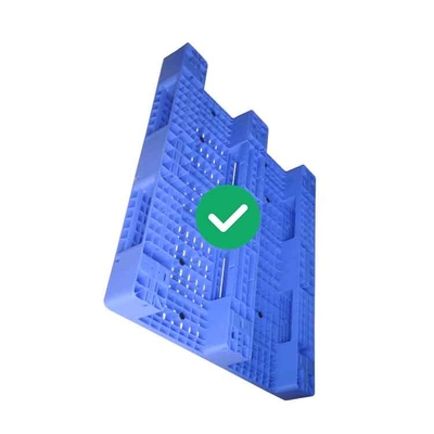 HDPE die Plastic Pallet Op zwaar werk berekende 1300x1100 5000Kg Lading rekken