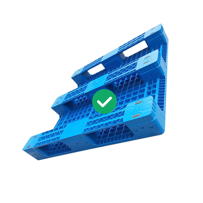 1200x1200 HDPE Plastic Verschepende Pallets Rekupereerbare Hygiënische 1.2T Lading