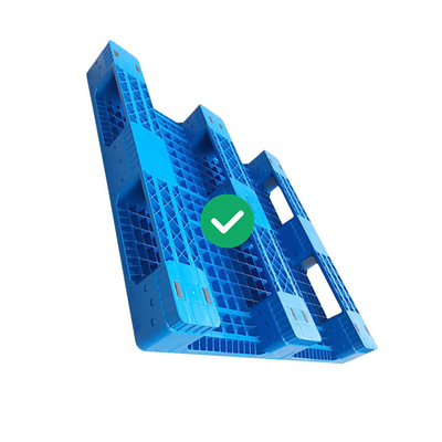 120x120 PE Injectie Gevormde Plastic Rechthoekige Pallets1.2t Dynamische Lading ISO