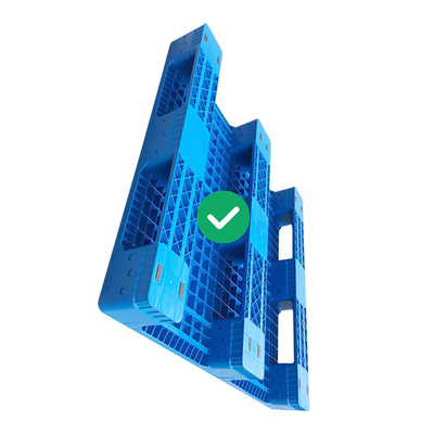 De injectie vormde Nestable Plastic Pallet Op zwaar werk berekende 1200Kg Dynamische Ergonomisch