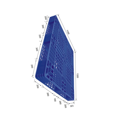 1320X1150 plastic HDPE van de Uitvoerpallets Dynamisch Pakhuis 1200Kg