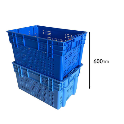 De rekupereerbare HDPE Kratten van de Plastic Kratten200lbs Stapelbare Opslag