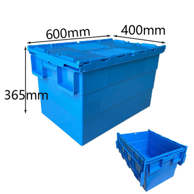 Pakhuishdpe het Plastic Logistische Plastic Bewegende Krat 50Kg 60L van de Dooshygiëne