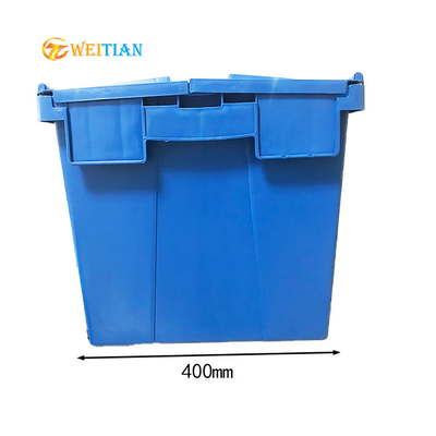 ISO9001 de plastic Logistische Dooshdpe Containers 60L In bijlage van de Dekseldistributie