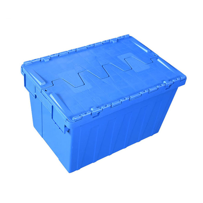 Afsluitbare Stapelbare Bewegende Dozen 770 HDPE van Plastic Opslagponden Containers voor zich het Bewegen