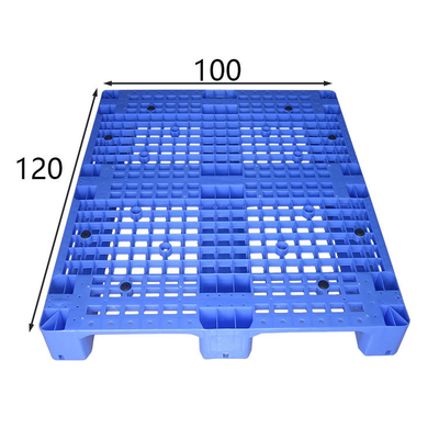De euro Standaard Plastic Pallets van Rackable ventileren Industriële Enige Onder ogen gezien Pallet